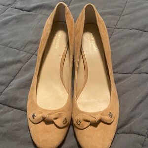 Kate spade tan heels in 7.5